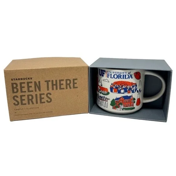 Starbucks UF University of Florida Gators Been There Series 14oz Ceramic Mug - Picture 7 of 7